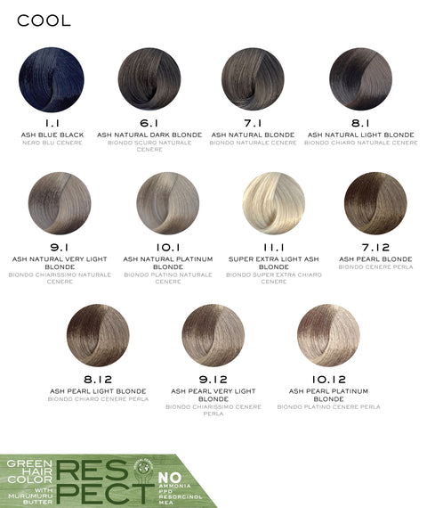 Respect Vegan Hair Color - Cool