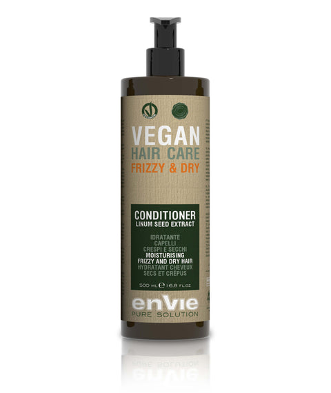 Hydrated hair, clean and cared for with the freshness and purity of nature
